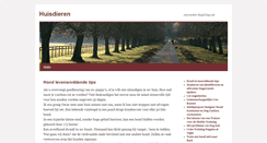 Desktop Screenshot of huisdieren.blogitl.com