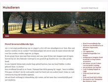 Tablet Screenshot of huisdieren.blogitl.com